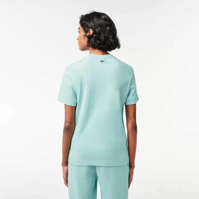 Regular Fit T-shirt med signaturtryk