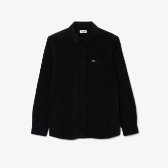 Regular Fit Velourskjorte