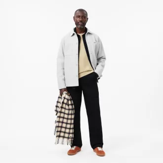Regular Fit Velourskjorte