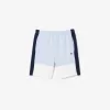 Regular Fit børstet fleece Colourblock joggershorts