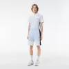Regular Fit børstet fleece Colourblock joggershorts