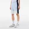 Regular Fit børstet fleece Colourblock joggershorts