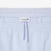 Regular Fit børstet fleece Colourblock joggershorts