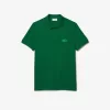 Regular Fit quiltet krokodille-poloshirt