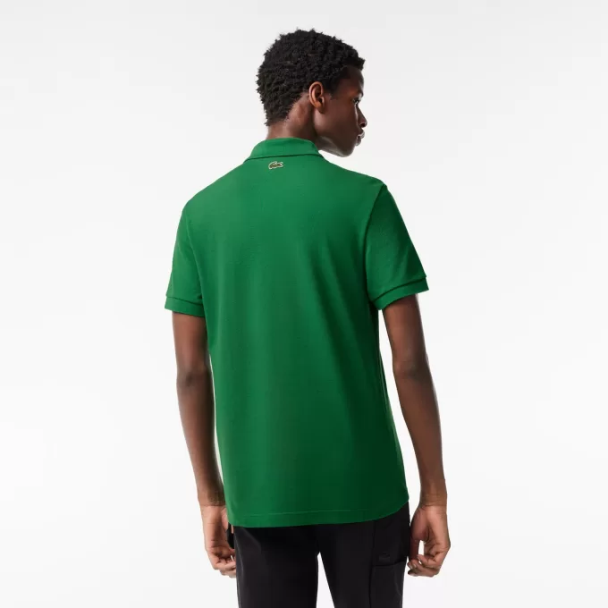 Regular Fit quiltet krokodille-poloshirt