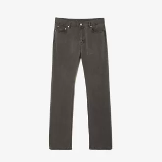 Regular fit mineralfarvede bomuldsjeans