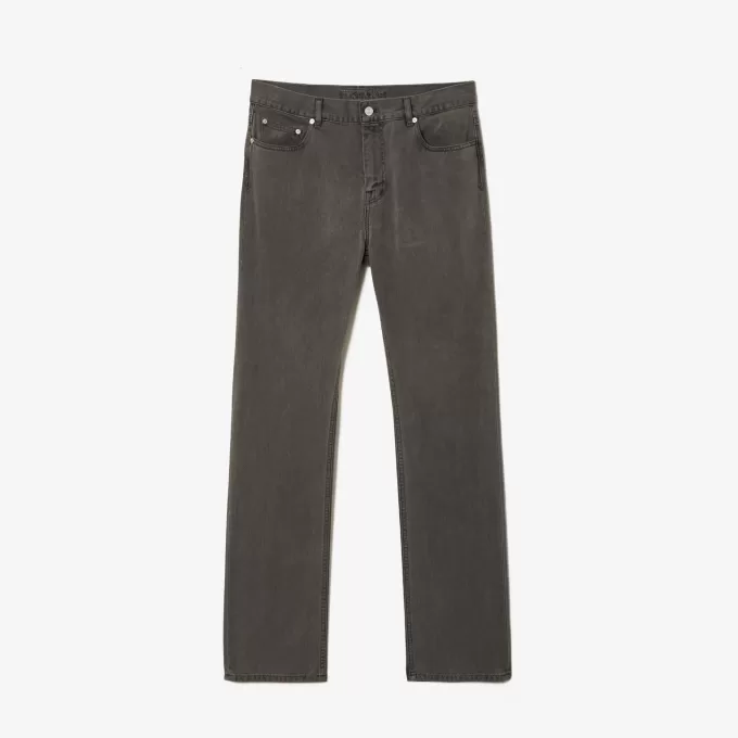 Regular fit mineralfarvede bomuldsjeans