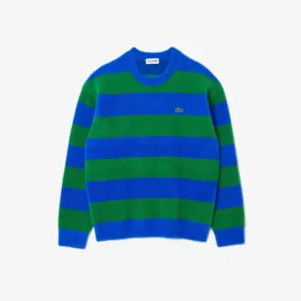 Relaxed Fit Fuzzy Knit Sweater