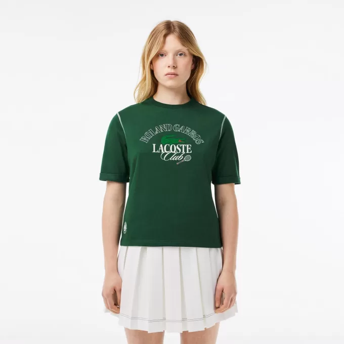 Roland-Garros Edition Relaxed Fit Bomuld T-shirt
