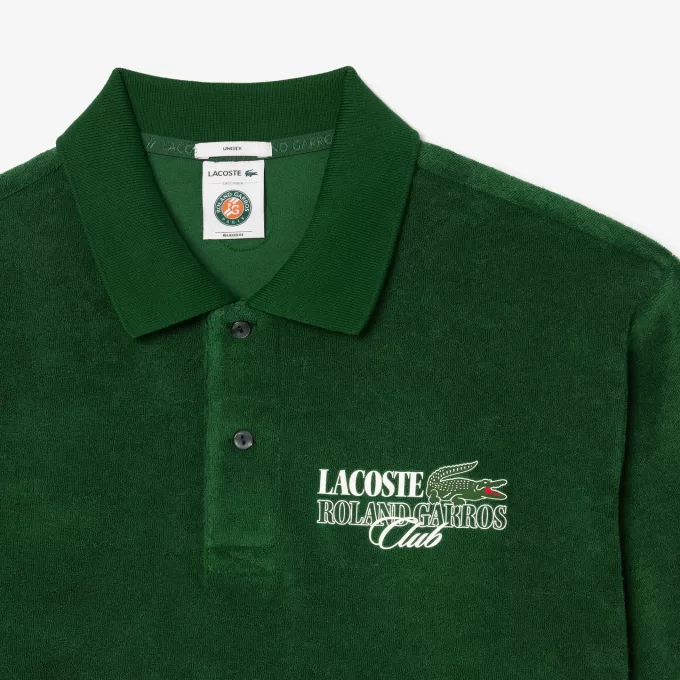 Roland-Garros Edition frotté poloshirt med afslappet pasform