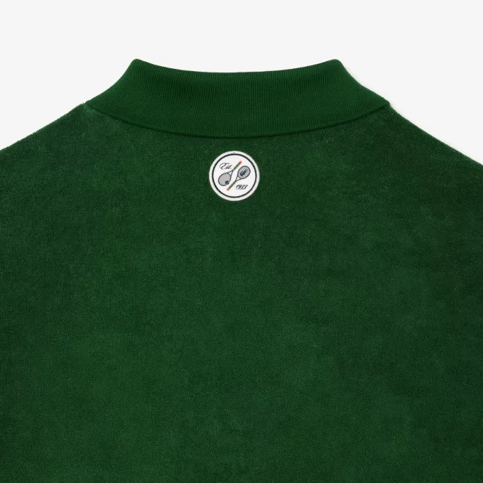 Roland-Garros Edition frotté poloshirt med afslappet pasform