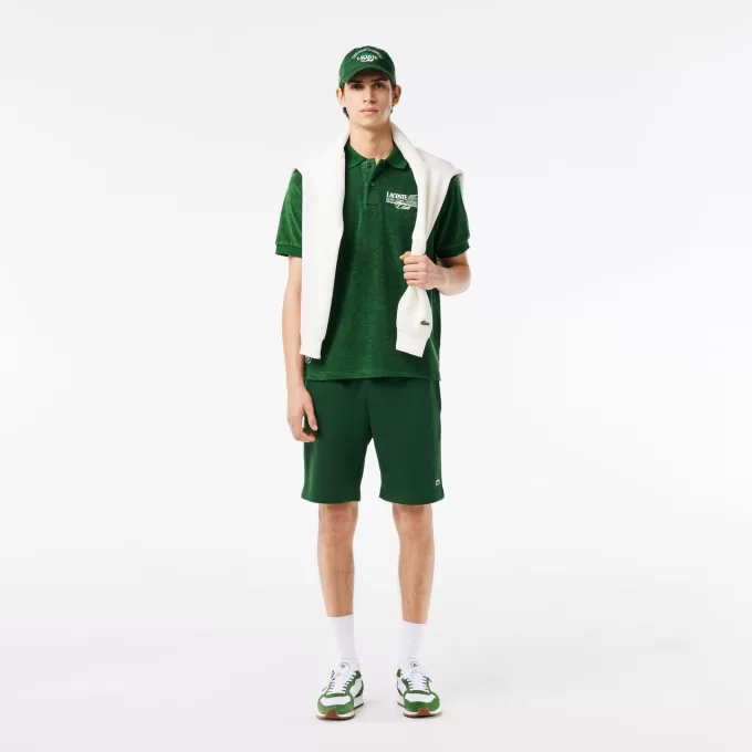 Roland-Garros Edition frotté poloshirt med afslappet pasform