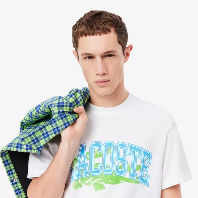 Signature T-shirt i bomuldsjersey