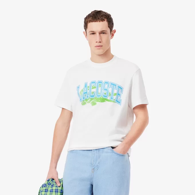 Signature T-shirt i bomuldsjersey