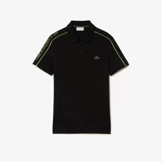 Slim Fit Lacoste Movement Polo Shirt Teknisk Piqué