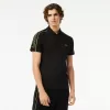 Slim Fit Lacoste Movement Polo Shirt Teknisk Piqué