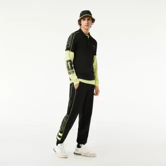 Slim Fit Lacoste Movement Polo Shirt Teknisk Piqué