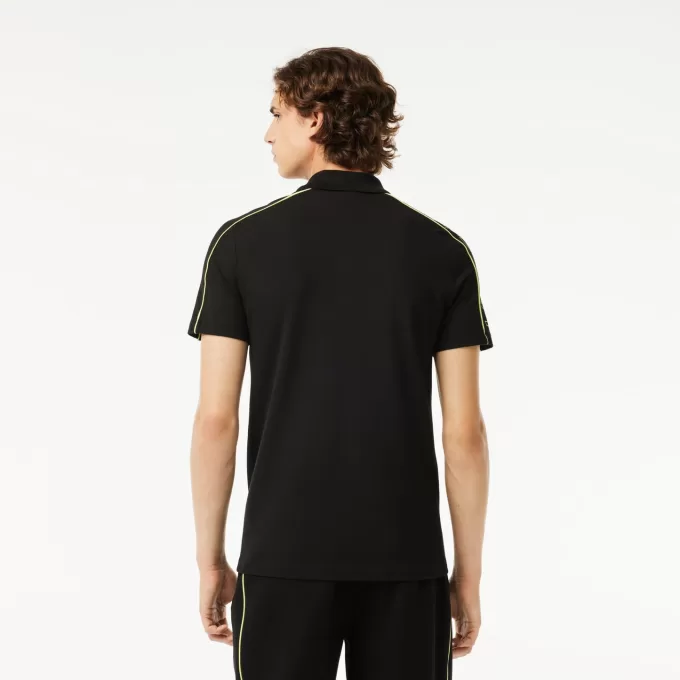 Slim Fit Lacoste Movement Polo Shirt Teknisk Piqué