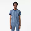 Slim Fit Monogram Jacquard T-shirt