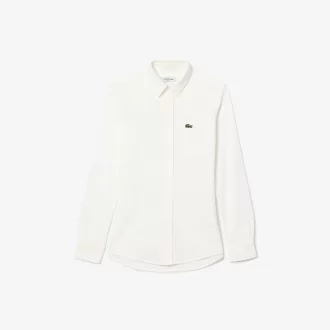 Slim Fit Piqué Pocket Accent-skjorte
