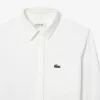Slim Fit Piqué Pocket Accent-skjorte