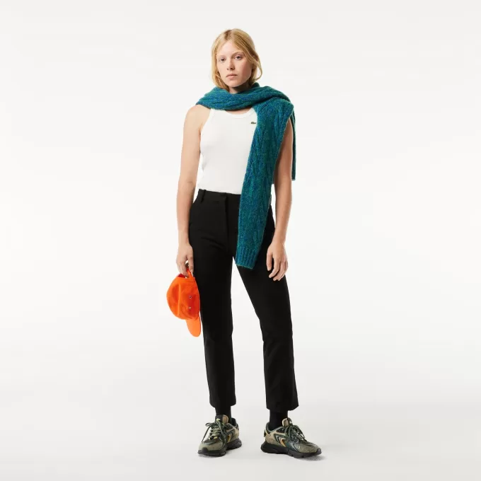 Slim Fit Stretch Bomuld Chinos til kvinder