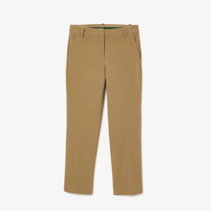 Slim Fit Stretch Bomuld Chinos til kvinder