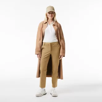 Slim Fit Stretch Bomuld Chinos til kvinder