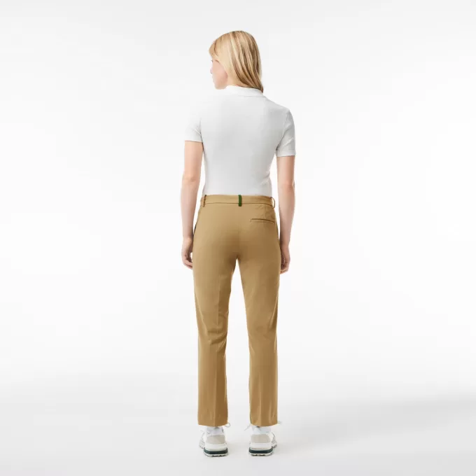Slim Fit Stretch Bomuld Chinos til kvinder