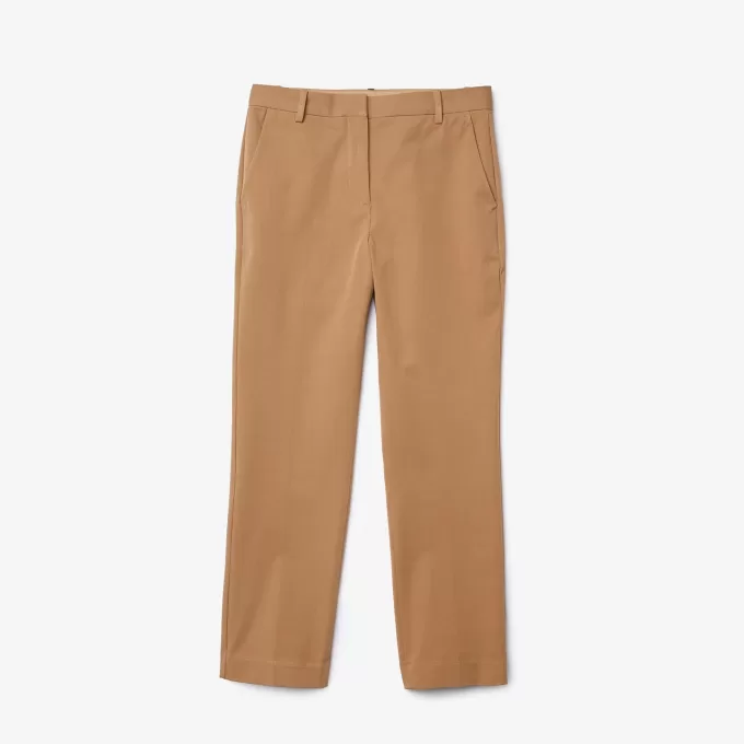 Slim Fit Stretch Bomuld Chinos til kvinder