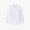 Slim Fit Stretch Bomuld Poplin skjorte