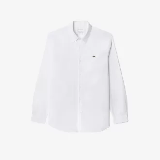 Slim Fit Stretch Bomuld Poplin skjorte