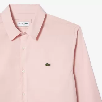 Slim Fit Stretch Bomuld Poplin skjorte