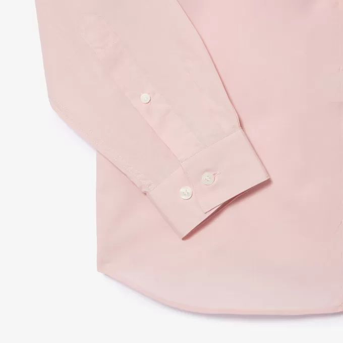 Slim Fit Stretch Bomuld Poplin skjorte