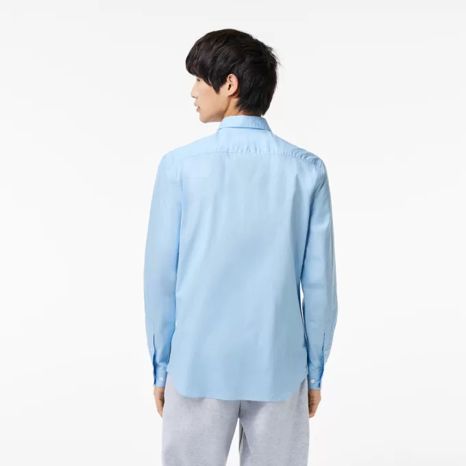 Slim Fit Stretch Bomuld Poplin skjorte