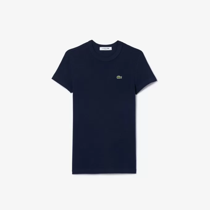 Slim Fit Stretch Bomuld T-shirt