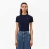 Slim Fit Stretch Bomuld T-shirt