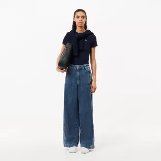 Slim Fit Stretch Bomuld T-shirt