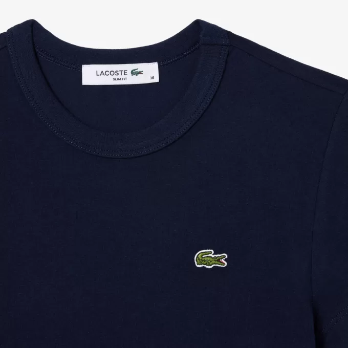 Slim Fit Stretch Bomuld T-shirt