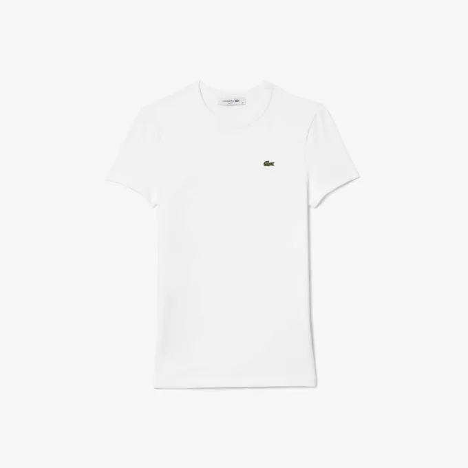 Slim Fit Stretch Bomuld T-shirt