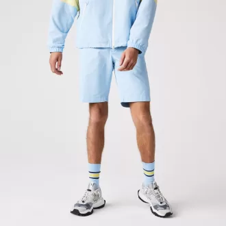 Slim Fit Stretch Gabardine Bermuda-shorts til mænd