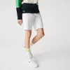 Slim Fit Stretch Gabardine Bermuda-shorts til mænd