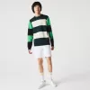 Slim Fit Stretch Gabardine Bermuda-shorts til mænd