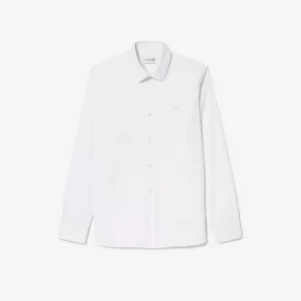 Slim Fit Stretch Poplin skjorte