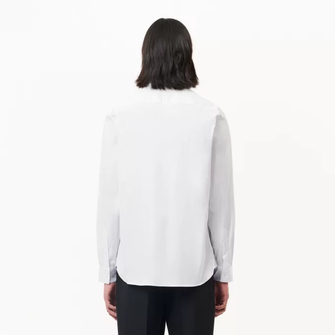 Slim Fit Stretch Poplin skjorte