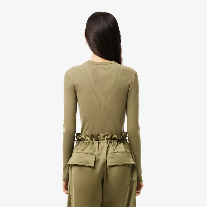 Slim Fit T-shirt i bomuld