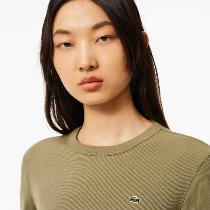 Slim Fit T-shirt i bomuld