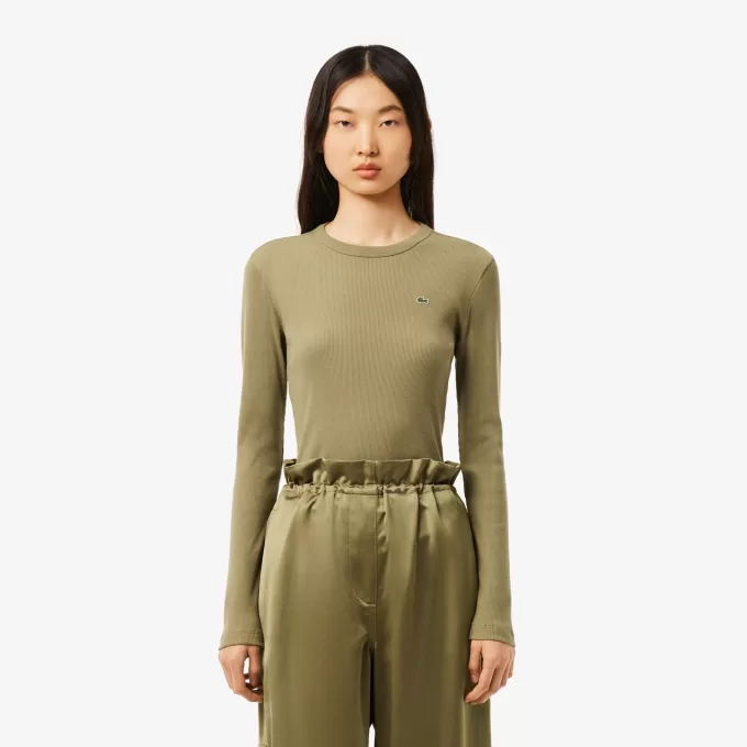 Slim Fit T-shirt i bomuld