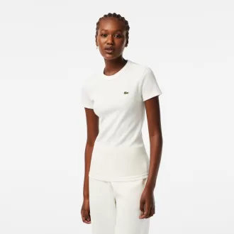 Slim Fit T-shirt i økologisk bomuld til kvinder
