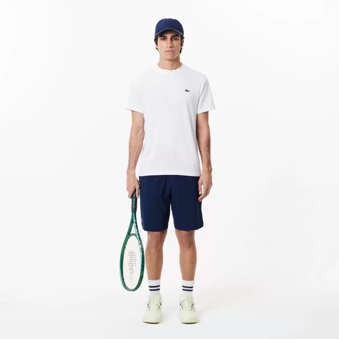 Slim Fit åndbar Piqué Sport T-shirt